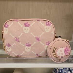 NEW Juicy Couture Skull Haunted  Crossbody Handbag